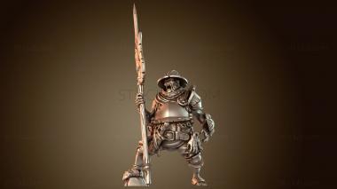 3D модель Зомби Ландскнехт (STL)