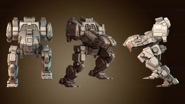 3D модель Конструкция робота механика (STL)