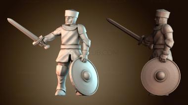 3D модель Человек по оружию (STL)