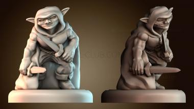 3D модель Гоблин разбойник (STL)