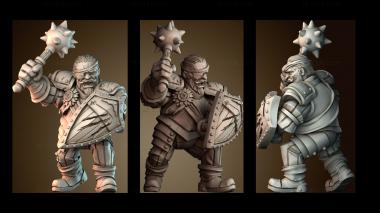 3D модель DD Man At Arms (STL)