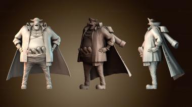 3D модель Черная Борода (STL)