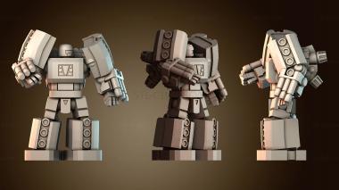 3D модель Фигурка робота (STL)