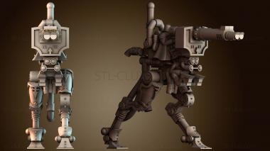 3D модель Дизайн винтажного робота (STL)