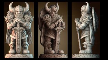 3D модель Старые викинги (STL)