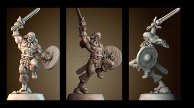 3D модель Классический варвар (STL)