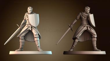 3D модель Боец (STL)