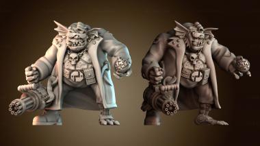 3D модель Человек орк (STL)