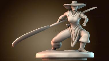 3D модель Женщина монах (STL)