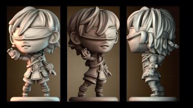 3D модель Слепой воин (STL)