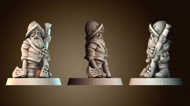 3D модель Гном воин Гном стрелок (STL)