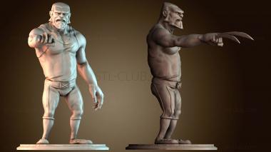 3D модель Оборотни Супергерои (STL)