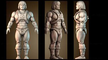 3D модель Героическая фигурка (STL)