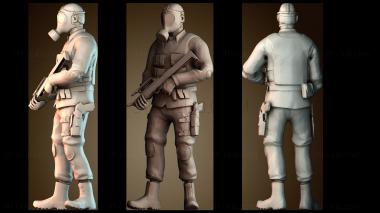 3D модель Дым с smg (STL)