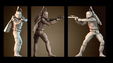 3D модель Таинственный охотник за головами (STL)