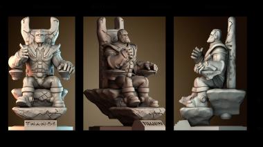 3D модель Танос (STL)