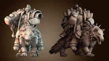 3D модель В плену у волка (STL)