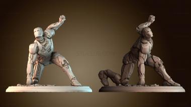 3D модель железный человек супергерой (STL)