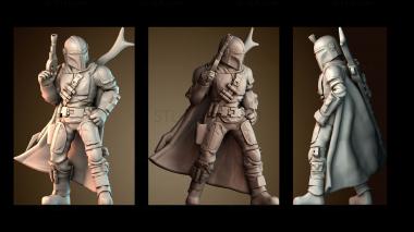 3D модель Manda lorian (STL)