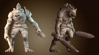 3D модель Гнолл истребитель (STL)