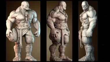 3D модель Каменный гигант (STL)