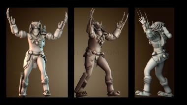 3D модель Хищник — космический монстр (STL)