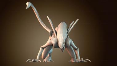 3D модель Ксеноморф (STL)