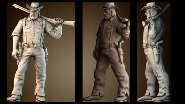 3D модель Охотник на ковбоев (STL)