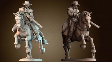 3D модель Охотник всадник (STL)