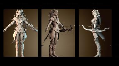 3D модель Артемида (STL)