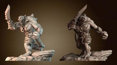 3D модель Мышиный воин (STL)