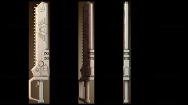 3D модель Меч космического воина (STL)