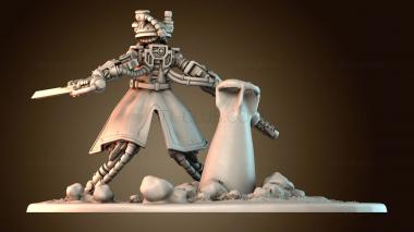 3D модель Космический робот воин (STL)