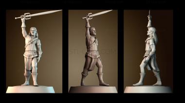 3D модель Элрик из Мельбурна (STL)