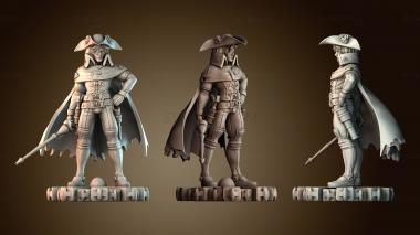 3D модель Капитан Харлок (STL)