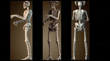 3D модель Скелет босса демона (STL)