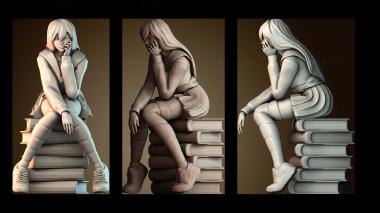 3D модель Студент колледжа (STL)