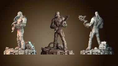 3D модель Апокалиптический охотник за головами (STL)