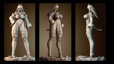 3D модель Племя оборотней в лесу (STL)