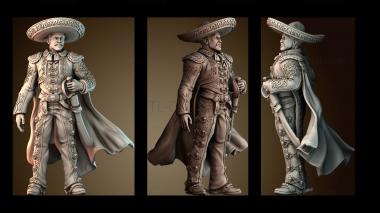 3D модель Дон Диего (STL)