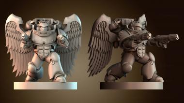 3D модель Кровавые Ангелы Сангвинарий (STL)