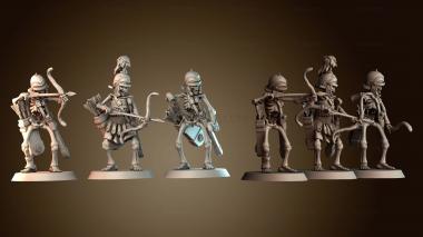 3D модель Набор скелета лучника (STL)