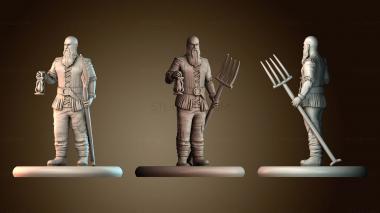 3D модель Фермер человек (STL)
