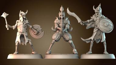 3D модель Набор скелетов (STL)