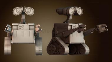 3D модель Дизайн персонажа робота (STL)