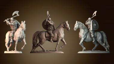 3D модель Берсерк на коне (STL)