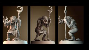 3D модель Гоблин шаман (STL)