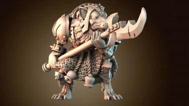 3D модель Крыса алебардист (STL)