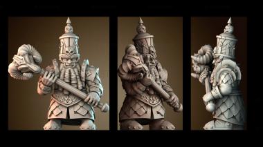 3D модель Адский гном (STL)