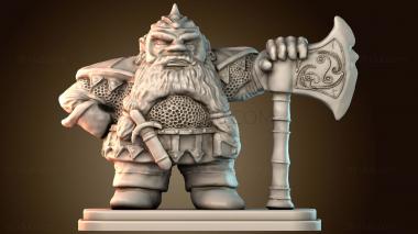 3D модель HeroQuest Гном (STL)